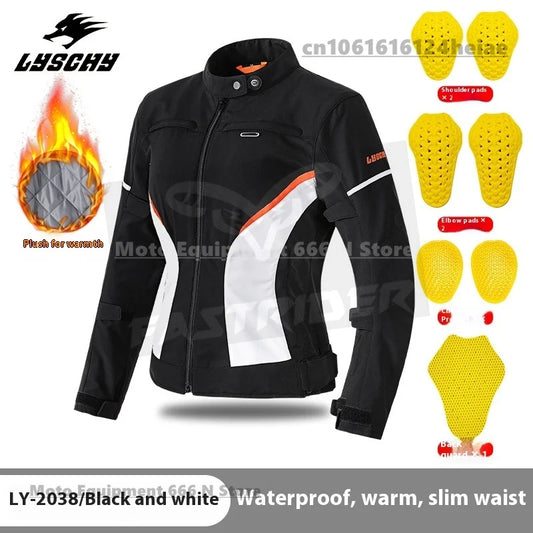LYSCHY Women's Motorcycle Jacket