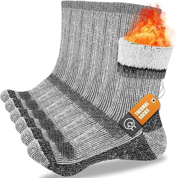 Merinovillaiset Lämpösukat – 3 paria | Aava Heating Socks