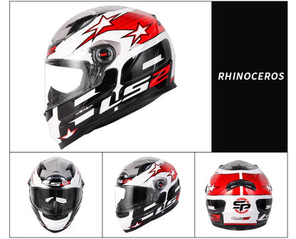 LS2 FF358 Full Face Helmet - ECE-Certified Motorcycle Helmet