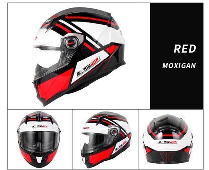 LS2 FF358 Full Face Helmet - ECE-Certified Motorcycle Helmet