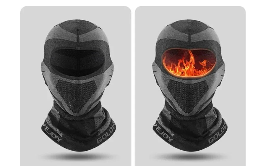Balaclava Motorcycle Face Mask for Autumn and Winter, Windproof and Warm Protection for Men and Women, Outdoor Use, Cold-Resistant Face Mask