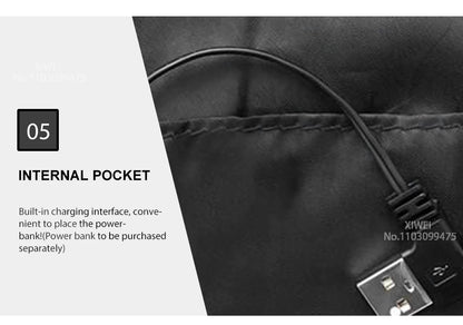 Sähkölämmitteinen Takki & Liivi – USB | 2–21 lämmitysaluetta | LEOSOXS