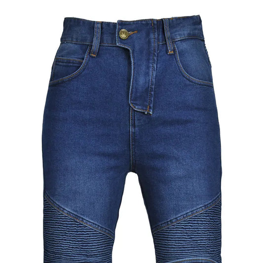 Aava Summer Jeans - Naisten Moottoripyöräfarkut Kevät/Kesä/Syksy