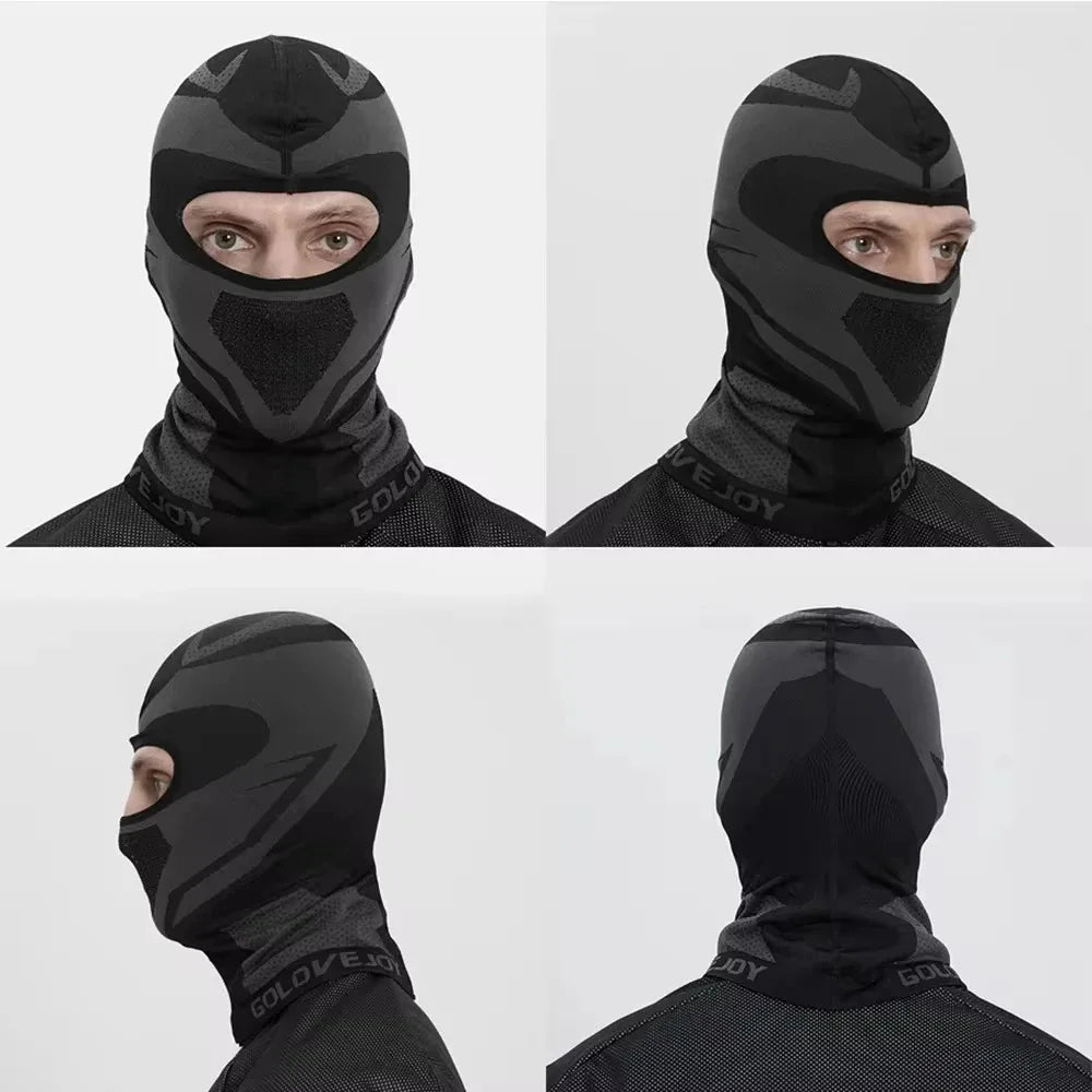 Balaclava Motorcycle Face Mask for Autumn and Winter, Windproof and Warm Protection for Men and Women, Outdoor Use, Cold-Resistant Face Mask