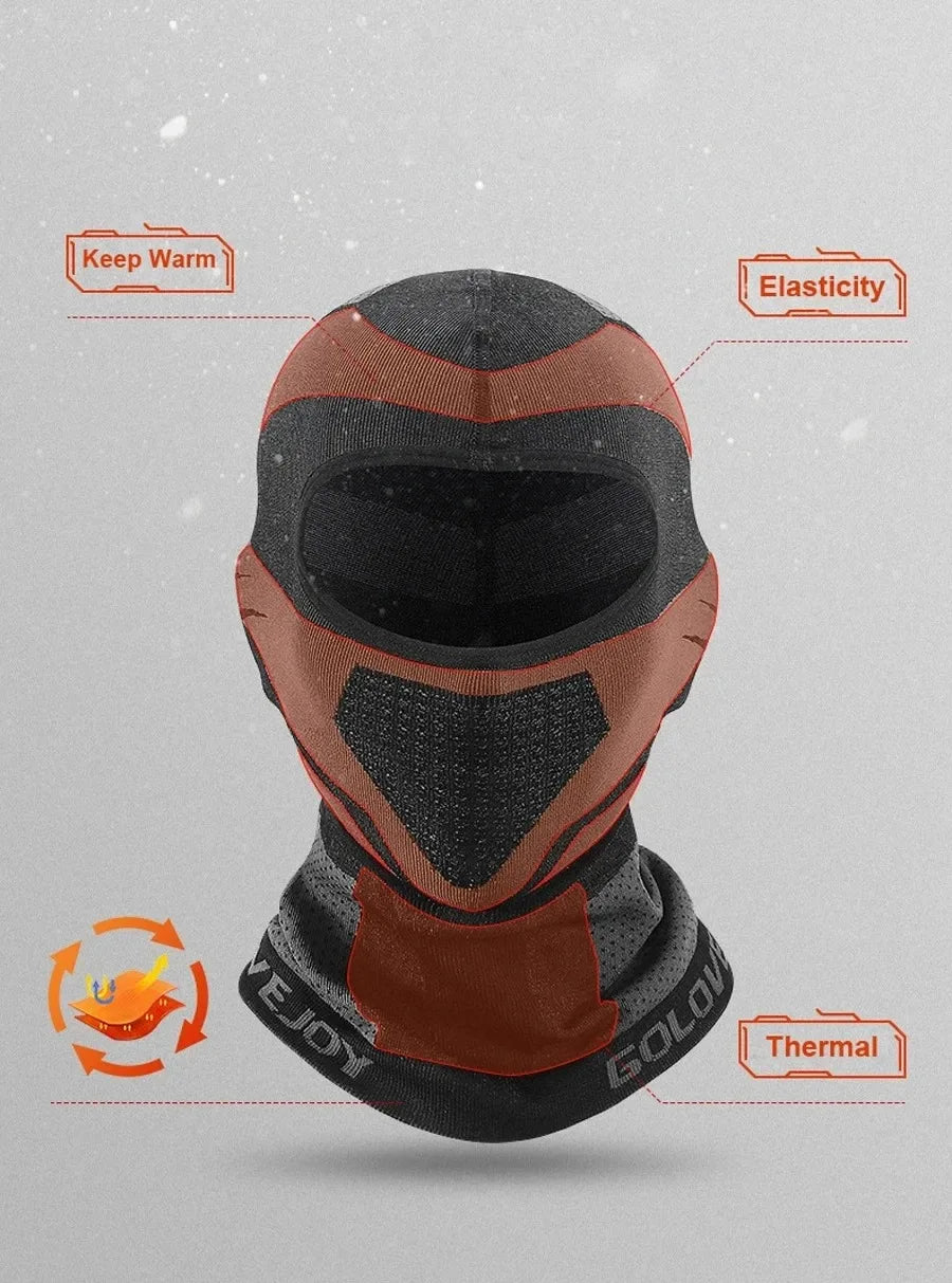 Balaclava Motorcycle Face Mask for Autumn and Winter, Windproof and Warm Protection for Men and Women, Outdoor Use, Cold-Resistant Face Mask