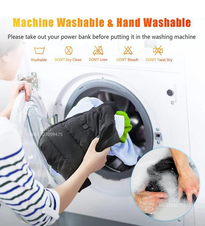 Sähkölämmitteinen Takki & Liivi – USB | 2–21 lämmitysaluetta | LEOSOXS