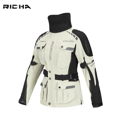 RICHA Motorcycle Jacket Pants Winter Warm Motocross Jacket For Men Women Waterproof Windproof CE Certification