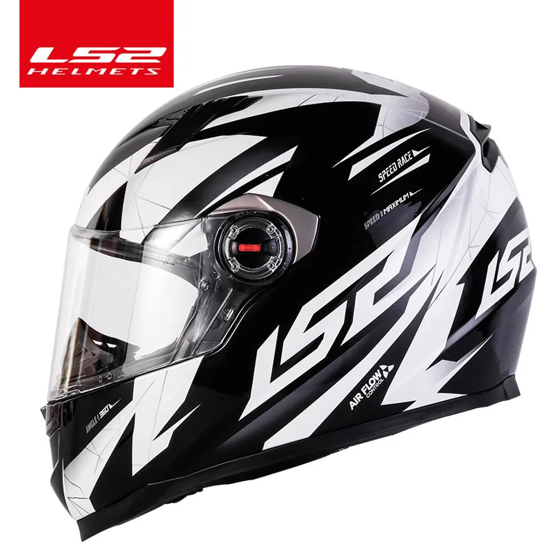 LS2 FF358 Full Face Helmet - ECE-Certified Motorcycle Helmet