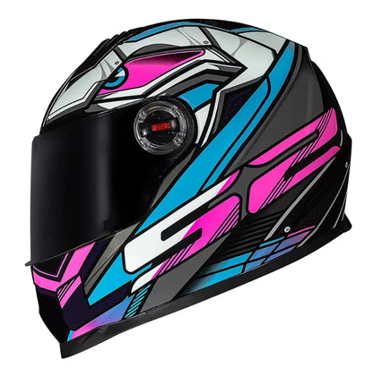 LS2 FF358 Full Face Helmet - ECE-Certified Motorcycle Helmet