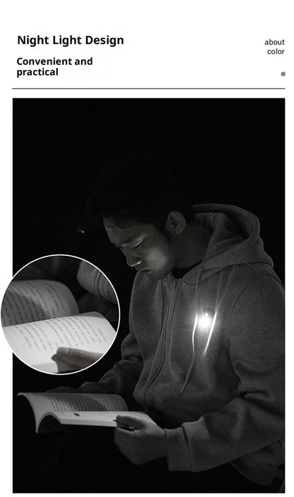 Sähkölämmitteinen Huppari – 5 lämmitysvyöhykettä, USB | COZOK