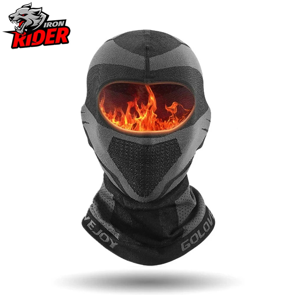 Balaclava Motorcycle Face Mask for Autumn and Winter, Windproof and Warm Protection for Men and Women, Outdoor Use, Cold-Resistant Face Mask