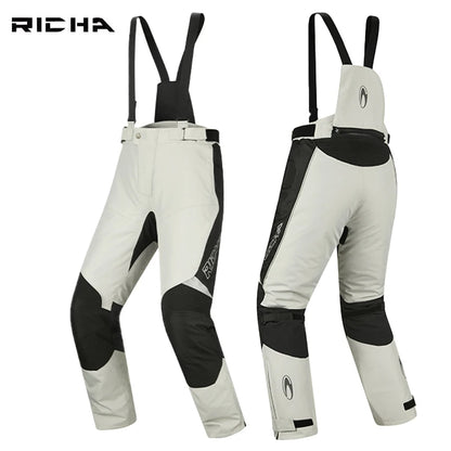 RICHA Motorcycle Jacket Pants Winter Warm Motocross Jacket For Men Women Waterproof Windproof CE Certification