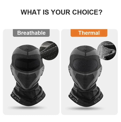 Balaclava Motorcycle Face Mask for Autumn and Winter, Windproof and Warm Protection for Men and Women, Outdoor Use, Cold-Resistant Face Mask