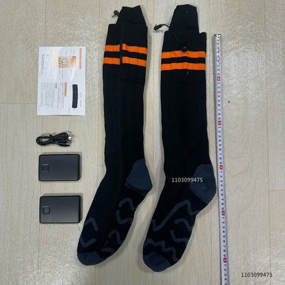 Sähkölämmitteiset Moottoripyöräsukat – 5000 mAh | LEOSOXS