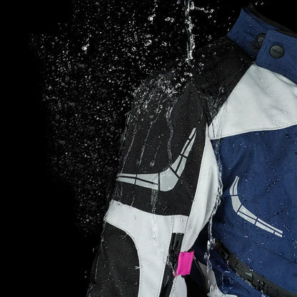 KEMIMOTO Naisten Moottoripyörätakki - CE-Suojattu 4-Vuodenajan Hengittävä Takki