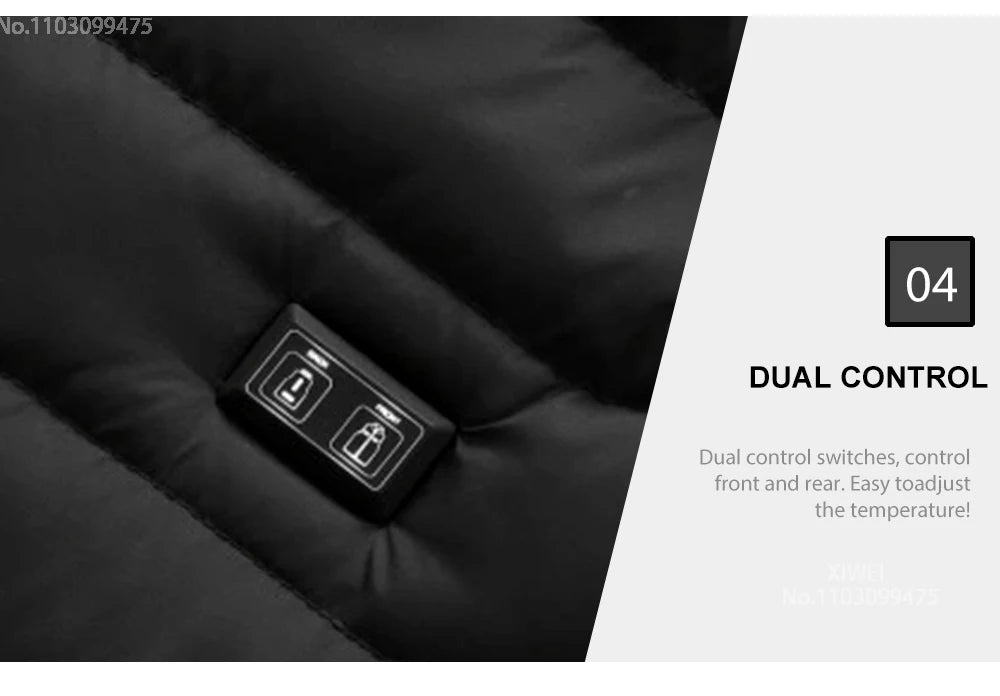 Sähkölämmitteinen Takki & Liivi – USB | 2–21 lämmitysaluetta | LEOSOXS