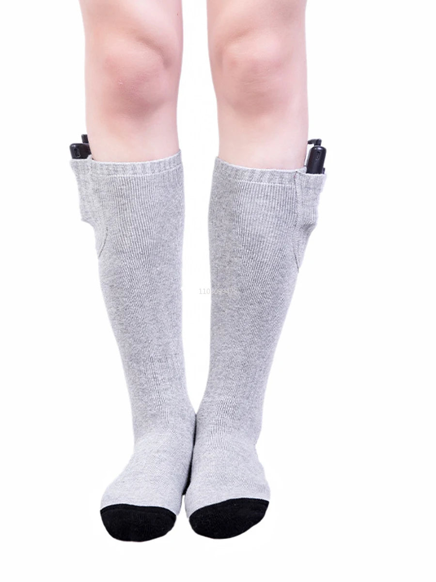 Sähkölämmitteiset Moottoripyöräsukat – 6000 mAh | LEOSOXS