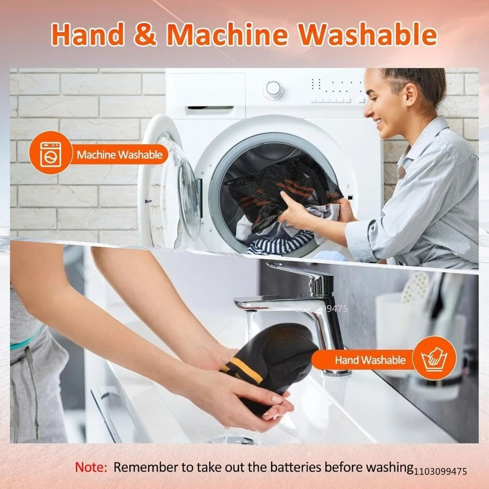 Sähkölämmitteiset Moottoripyöräsukat – 5000 mAh | LEOSOXS