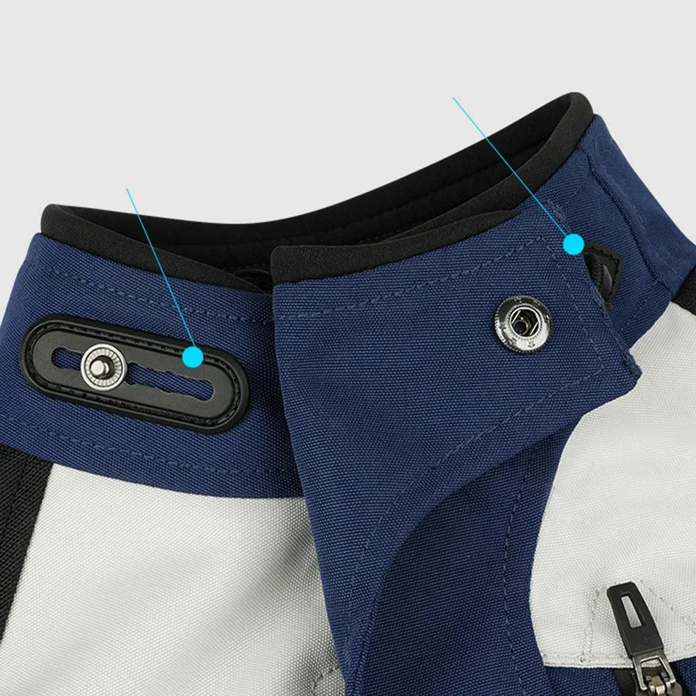 KEMIMOTO Naisten Moottoripyörätakki - CE-Suojattu 4-Vuodenajan Hengittävä Takki