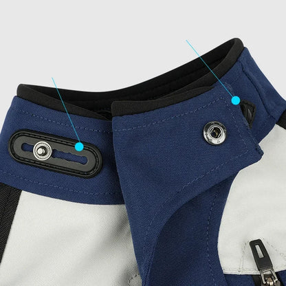 KEMIMOTO Naisten Moottoripyörätakki - CE-Suojattu 4-Vuodenajan Hengittävä Takki