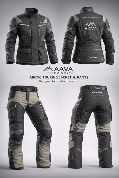 Tulossa Aava arctic touring naisten moottoripyörätakki
