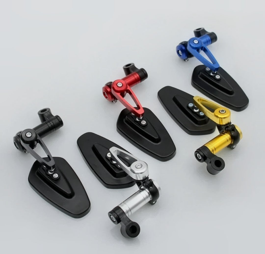 CNC Stealth Motorcycle Mirrors (Anti-dazzle)