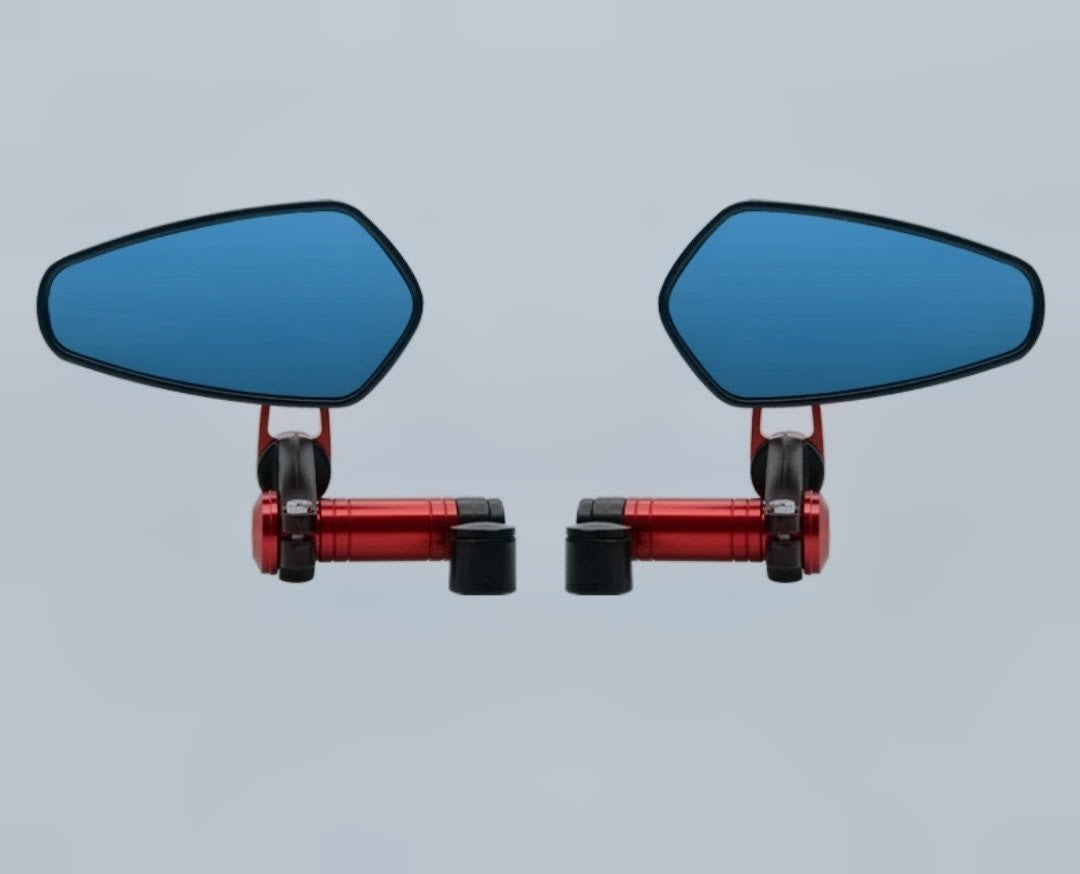 CNC Stealth Motorcycle Mirrors (Anti-dazzle)