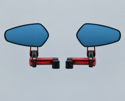 CNC Stealth Motorcycle Mirrors (Anti-dazzle)